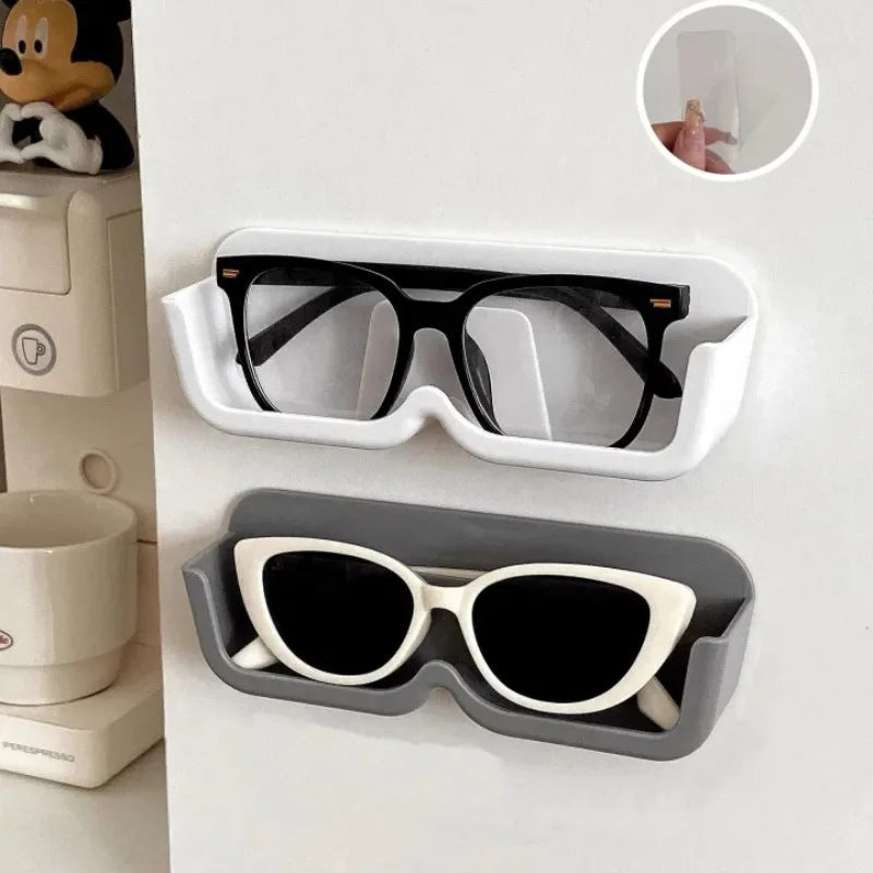 Eyeglasses Organizer Rack Wall Mounted Sun-glasses Display Holder Wardrobe Decoration Storage Box Sunglass Organizer