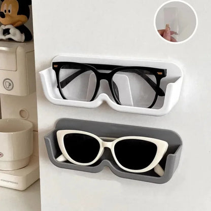 Eyeglasses Organizer Rack Wall Mounted Sun-glasses Display Holder Wardrobe Decoration Storage Box Sunglass Organizer