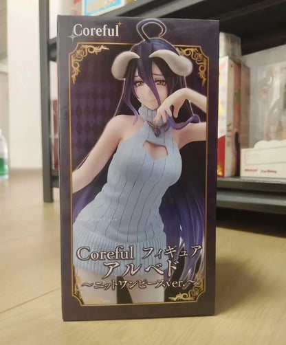 In Stock Original Genuine Taito Coreful Albedo Overlord Albedo PVC Animation Figures Toys Collection Gifts Models
