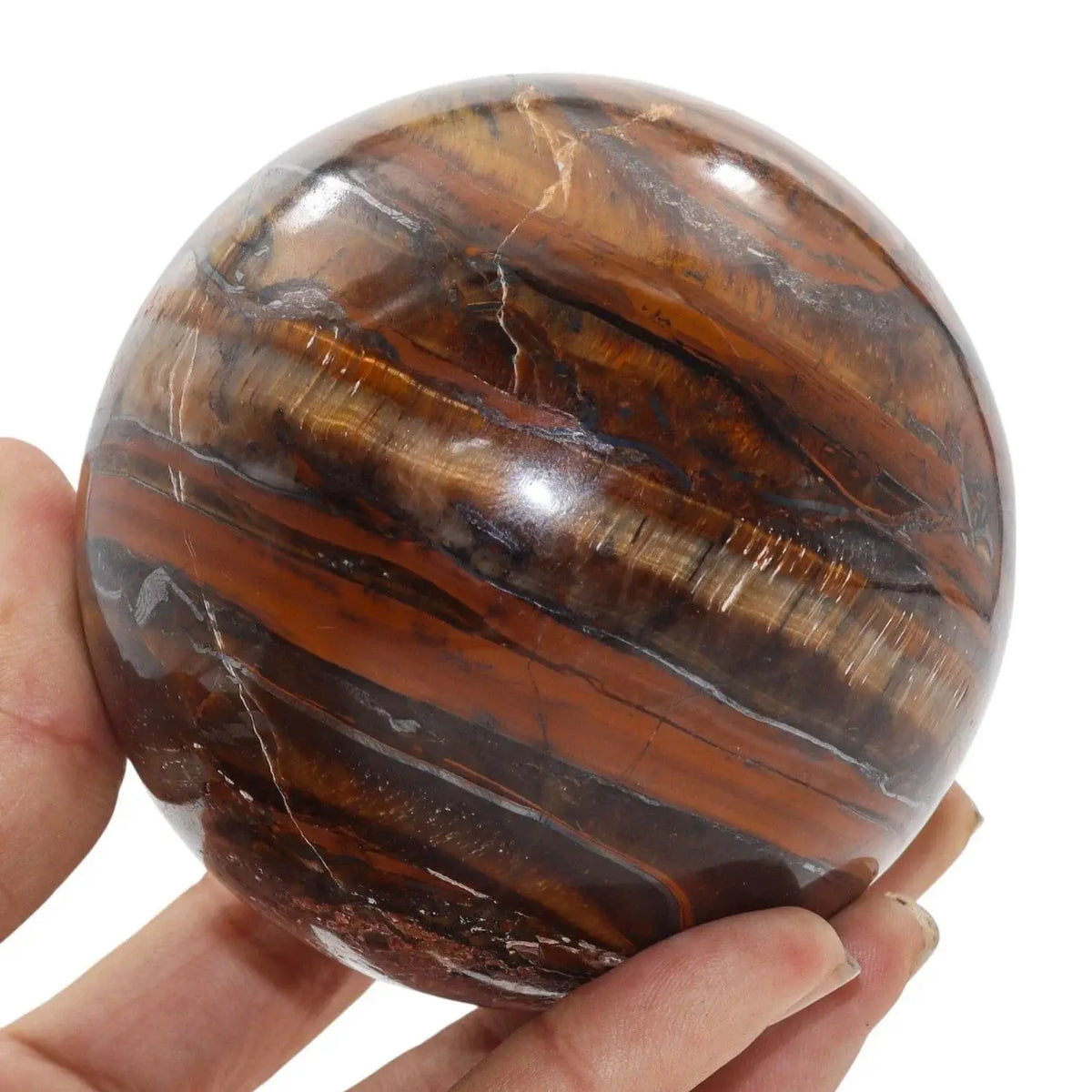 Large!Natural Formed!Iron Tiger Eye   Ball,Quartz Crystal Tiger Eye Ore Polishing Ball,Mineral, Reiki, Healing Ball