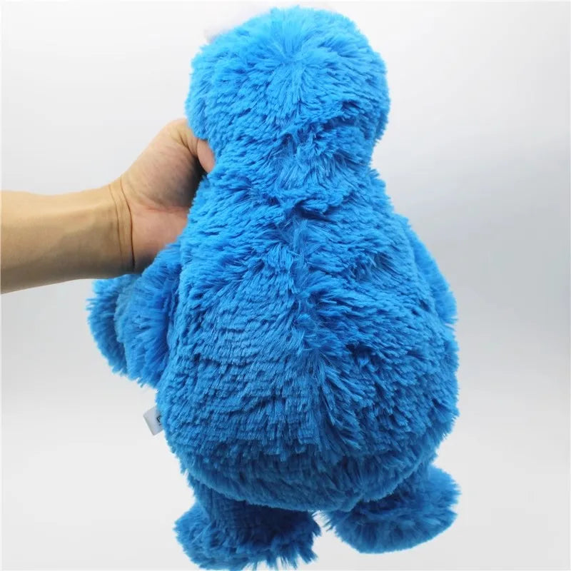 Sesame Street Stuffed Toy Elmo the Cookie Monster: Adorable Plush Doll, Ideal as a Birthday Gift for Kids