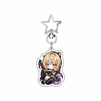 New Hot Game Zenless Zone Zero Keychains Pendant Car Ellen Joe Seth Lowell Jane Doe Von Lycaon Nicole Fans cosplay Gifts