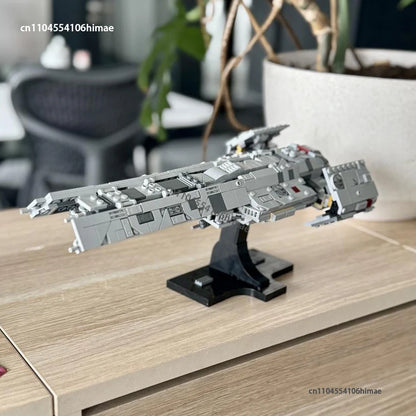 NEW Helldivers 2 Super Destroyer Midi-Scale Star Battle MOC Spaceship Military Building Blocks DIY Assemble Bricks Kids Toy Gift