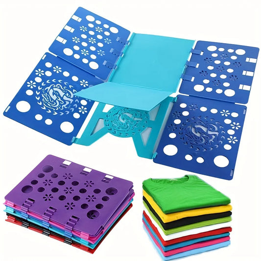New Clothes Folding Board Adults Child Clothing Folder Bender Plastic Practical Detacha All Size Quick Fold the Clothes T Shirts