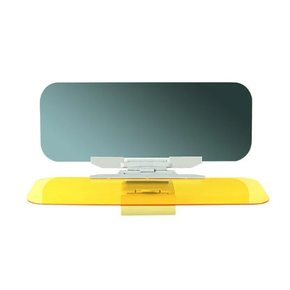 Dual Purpose Daytime and Nighttime Anti Glare Car Sun Visor with Adjustable Sun Visor Extender