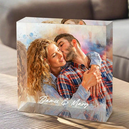 Customized Acrylic Photos, Personalized Photo Frames, Photo Gifts, Ideal Gifts, Suitable for Weddings, Anniversaries, Family Pho