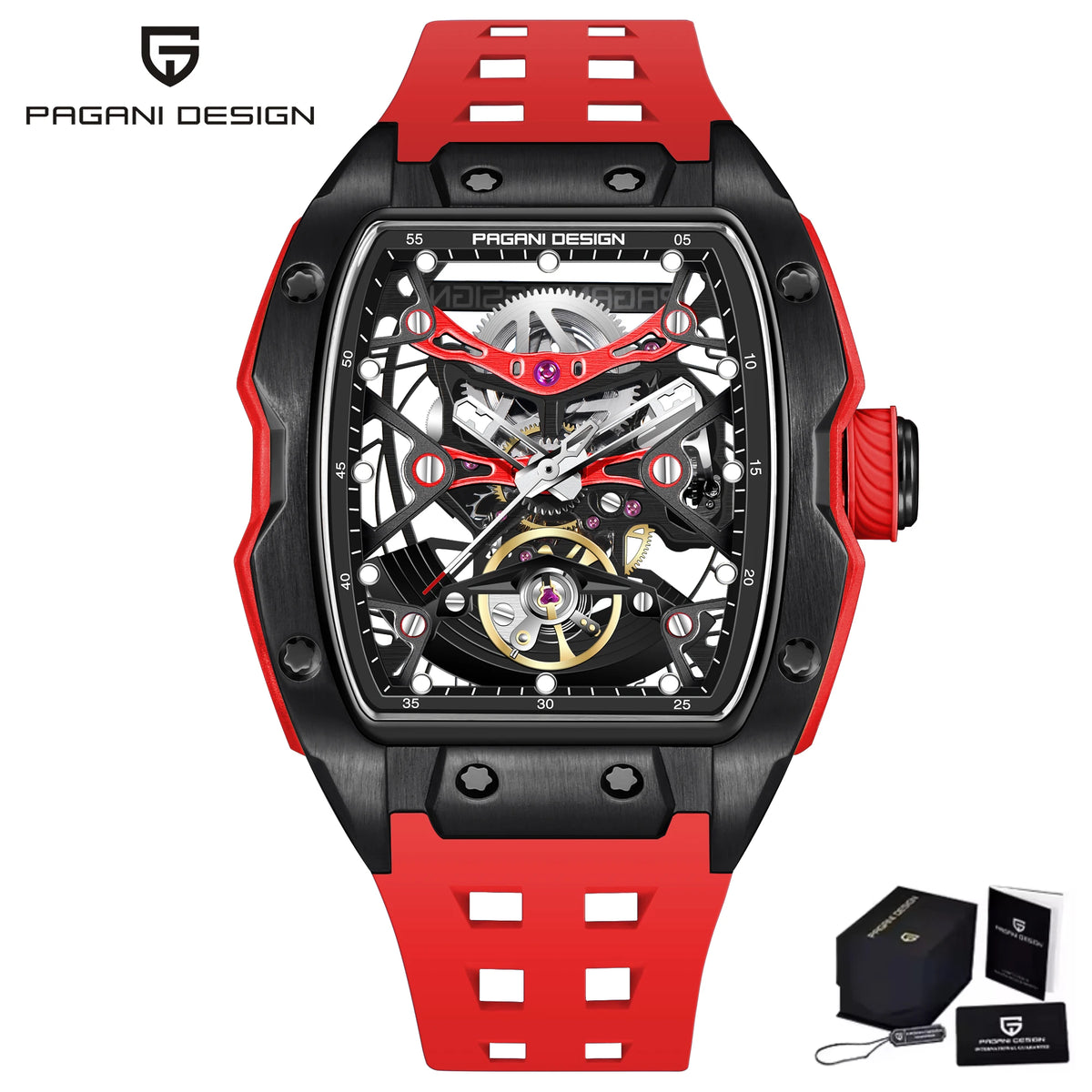 PAGANI Design 2026 New Men Automatic Mechanical Watch Miyota 8215 Sapphire Crystal 40mm Stainless Steel Waterproof