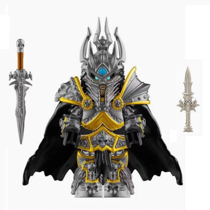 World Of Warcraft Wow Building Blocks Lich King Mini Action Figure Toys