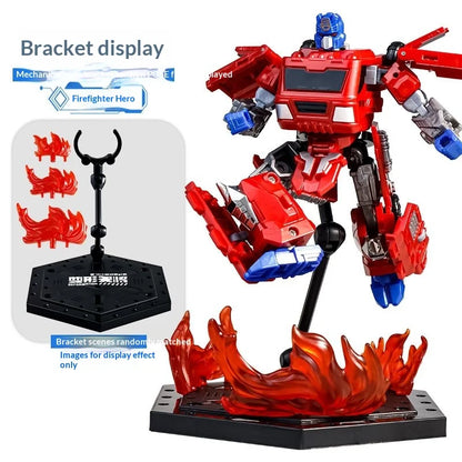 Jinjiang Transforming Robot Series 2: Optimus Prime, War God, Car, Plane, Tank, Robot for Boys