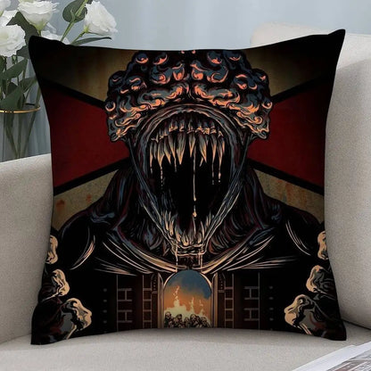 Horro R-Resident E-Evil Pillow Case Short plush Double-sided Print Square Throw Pillow Covers Sofa Home Cushion Decor