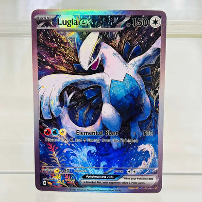 Dark Mewtwo ex English Version Collectible Grade DIY Foil Texture Nice Condition Premium Anime Collection Cards