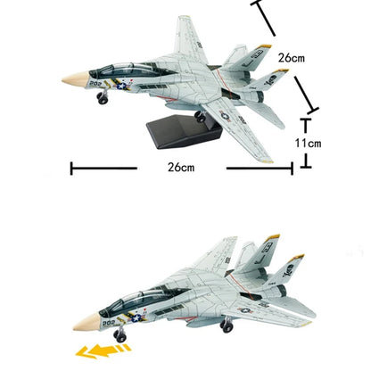 1:72 Scale Fighter Aircraft Model DIY Military Model Building Toy F18 A-18 Aircraft Model Boys' Birthday Gift Airplane Tank Toy