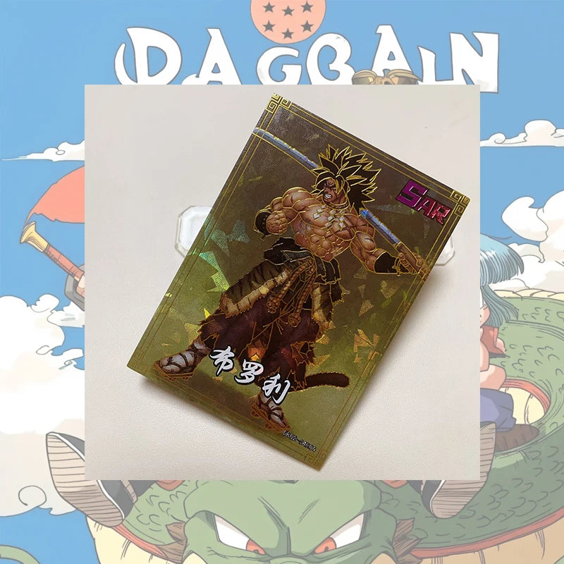 Anime Dragon Ball XR SAR SGK DSP HCR JR Cards Son Goku Piccolo Broli Burdock Android 18 Bulma Tien Shinhan Collectible Cards