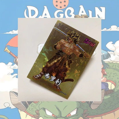 Anime Dragon Ball XR SAR SGK DSP HCR JR Cards Son Goku Piccolo Broli Burdock Android 18 Bulma Tien Shinhan Collectible Cards