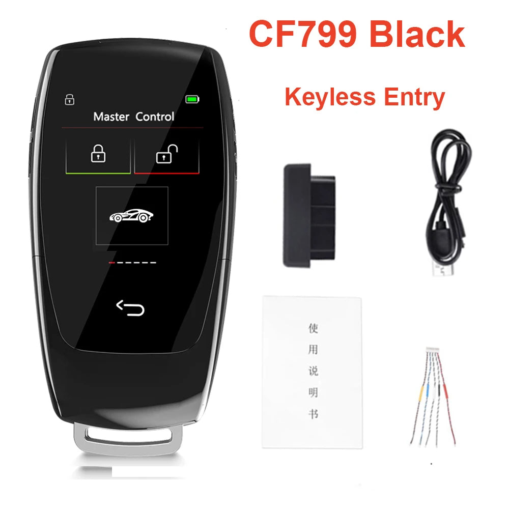 Universal Smart Car Remote Key For BMW Mercedes-Benz Audi Hyundai Toyota Mazda Honda Lexus Porsche Kia Modified CF799 LCD Screen