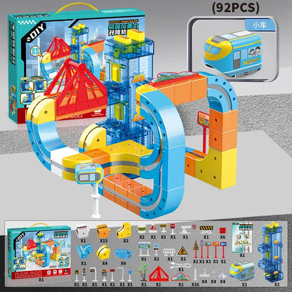 Magnetic Suspension Track Train Lifting Anti-gravity DIY Assembly Lift Railway Car 2026 New Educational Toys for Children Kids