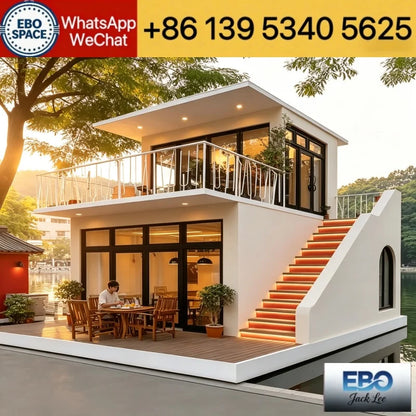 Prefabricated Expandable Container Home Insulated Mobile Villa Space Capsule House Windproof Portable Cabin For Outdoor Tourism