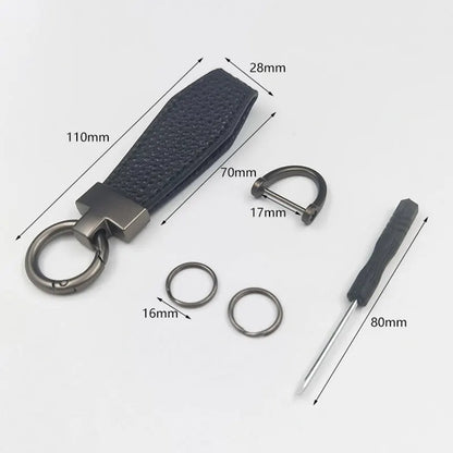 Car Key Ring Car Accessories Gift Car Keychain For Toyota GR Sport Gazoo Racing Yaris 86 Corolla Hilux Supra C-HR Accessories