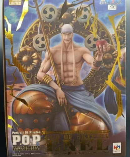 【SF】In Stock MegaHouse Portrait.Of.Pirates POP ONE PIECE Eneru Figures Gift Model Collection