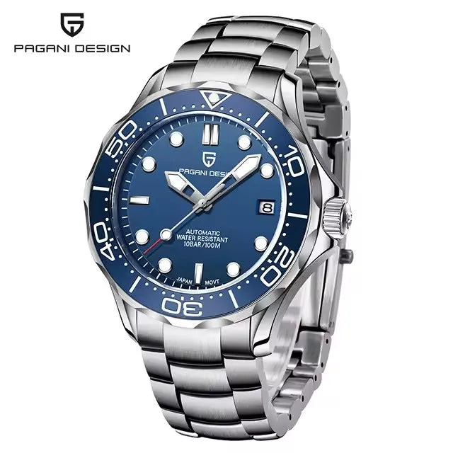 2025 New PAGANI DESIGN 007 Men's Watches Luxury Automatic Watch For Man Mechanical Wristwatches NH35 Men Gift AR Sapphire Mirror