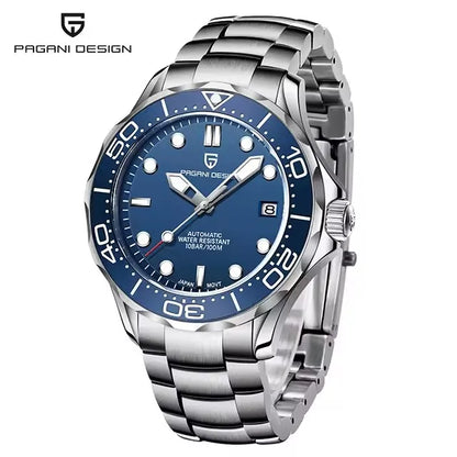 2025 New PAGANI DESIGN 007 Men's Watches Luxury Automatic Watch For Man Mechanical Wristwatches NH35 Men Gift AR Sapphire Mirror