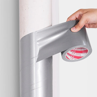 Super Strong Waterproof Duct Tape - Versatile Silvery Gray Adhesive for Walls, Plastics, Glass, Wood & Metal - Ideal for DIY Hom
