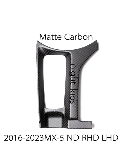Night Kids for 2016-2023 Mazda MX-5 ND Carbon Fiber Multimedia Bezel MX5 ND1 ND2 Conversion Carbon Fiber Interior Accessories