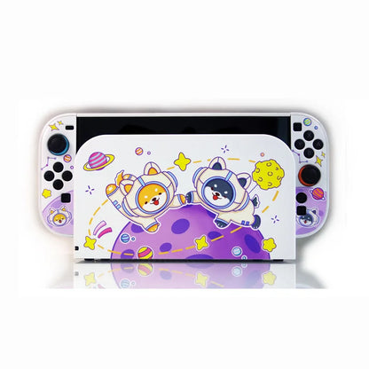 Crystal Clear Hard Case for Nintendo Switch 2, Full Body PC Shell Protector, Front & Back Cover for NS2 Joy-Con Controller