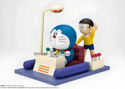 Bandai Original MODEL KIT SHF Nobita anime Doraemon Action Figure Model Toy Collectible Model Ornaments Gifts for Children boys