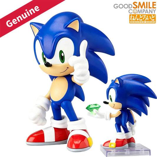 100% Original in Stock Good Smile Company Nendoroid #214 Sonic The Hedgehog Anime Figure Comic Figure Model Decoration Gift