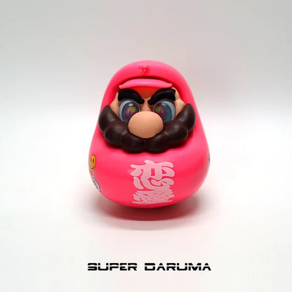 Super Mario, Non Tumbler, Mario, Super Damo, Egg Blind Box, Get Rich, Love, and Luck, Car Desktop Decoration
