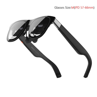 XREAL One Pro AR Glasses with 171'' 57 Fov Screen Smart Glasses Compatible with XBox PS5 Switch Steam Deck Drone Controller