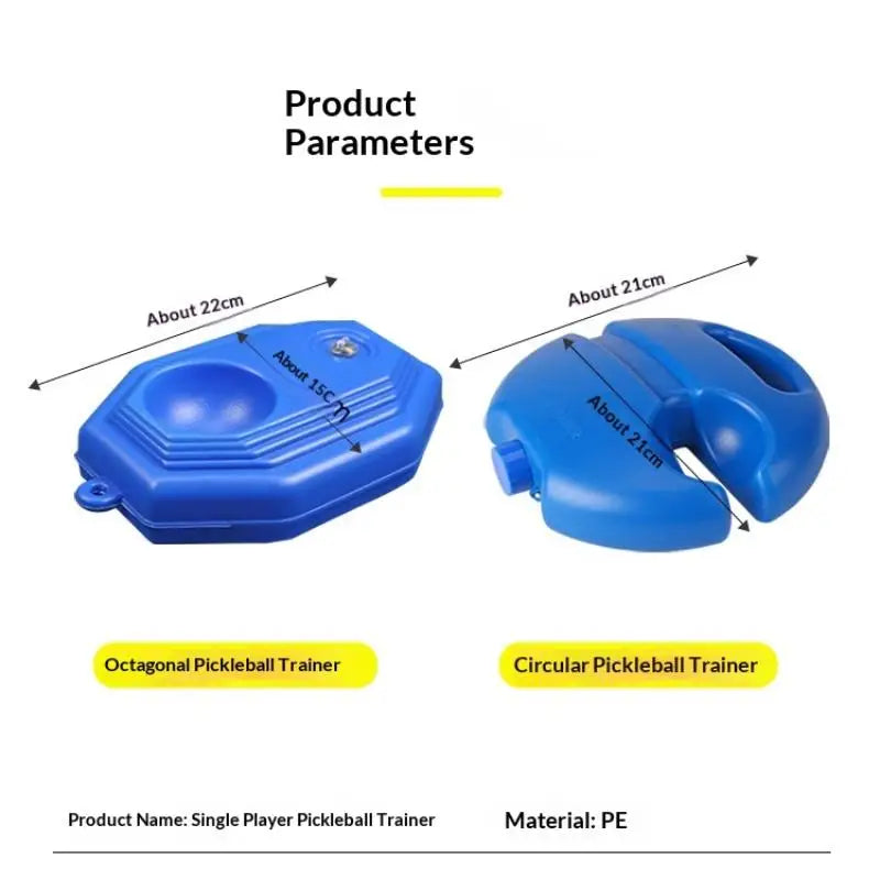 Pickleball Rebound Training Ball with String Optimized for Individual Practice and Skill Enhancement