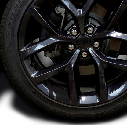 6PCS Reflective Car Wheel Decal Sticker Pressure Adhesive Auto Red Accessories Car Stickers Wheel Hub Decals
