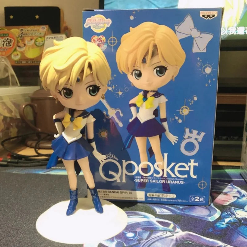Prettyangel - Genuine Banpresto Q Posket Qposket Sailor Moon Cosmos The Movie Eternal Sailor Neptune Collection Figure Model Toy