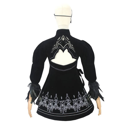 Anime Nier Automata Cosplay Costume Yorha 2B sexy Outfit Games Suit Women Role Play Costumes Girls Halloween Party Fancy Dress