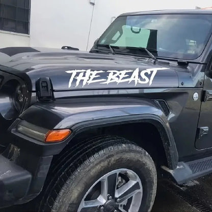 THE BEAST Stickers, For Car,Automobile,Motorbike,Trucks,Windows,Bumper,Waterproof Vinyl Decal