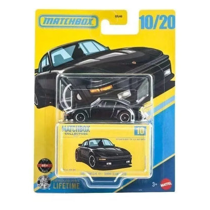Matchbox GBJ48-F Series,Porsche 911/356 Totota MR2 Dodge Challenger Chevy,1:64 Diecast Model Car,Collector's Gift for Kids Toy