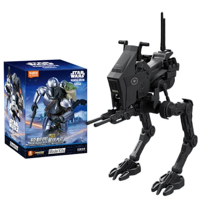 BLOKEES Star Wars Series Brick Figures Beyond Edition The Mandalorian and Grogu Imperial Stormtrooper Assembled Model Toy Gift
