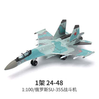 1/72 Assemble Fighter Jet US F22 F14 Tomcat Soviet SU-35 Su-57 Aircraft Model Military Building Block Toy