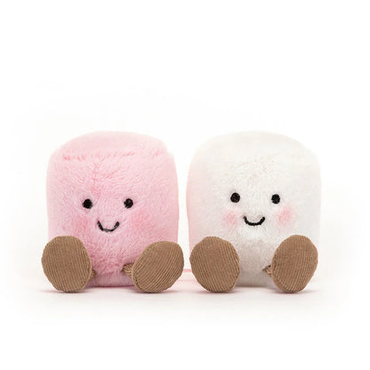 Fun marshmallow plush toy doll, bed doll, couple