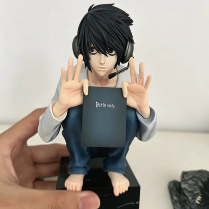 Death Note Anime Figure Yagami Light Action Figures Figurine PVC Doll Desk Decoration Statue Collection Model Birthday Gifts Toy