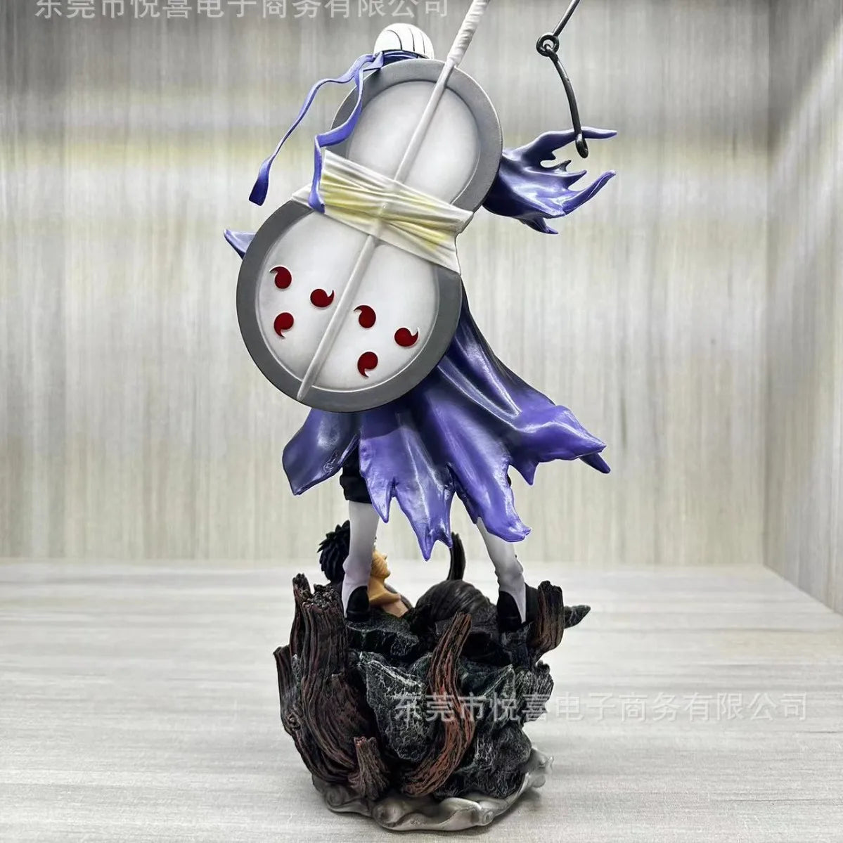 Naruto Anime Figure Uchiha Obito Action Figures double headed Statue PVC Collection Model Desktop Ornament Birthday Toys Gift