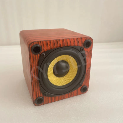 KYYSLB 30W 3 Inch Passive Bookshelf Speaker Full Range Home Theater System Sound Amplifier Wooden Computer Audio LoudSpeaker