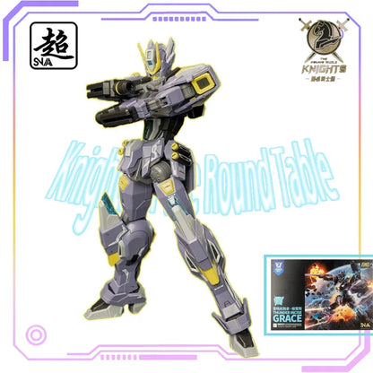 SNAA Original The Round Table Knights  Series Giant Axe - Lancelot Anime  Figure Assembly Model Toys  Model  Gifts Fo Boys