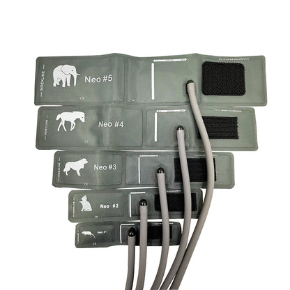 Pet Monitors For Animal Use Blood Pressure Monitors TPU Nylon Cuff Without Capsule Animal Blood Pressure Cuff NO.1-NO.5