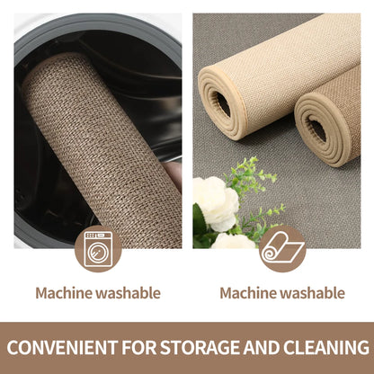 Bathroom Rugs Mats Non Slip Washable Absorbent Runner Rugs for Bathroom Floor Bath Mats