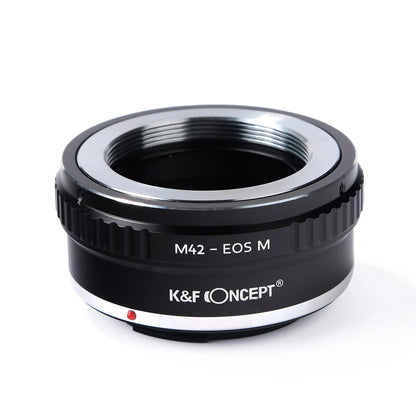 K&F CONCEPT Camera Lens Adapter for M42 Mount Lens to Sony E NEX Canon EF EOS R EOS M Nikon F Z Fujifilm FX M4/3 Leica SR Camera