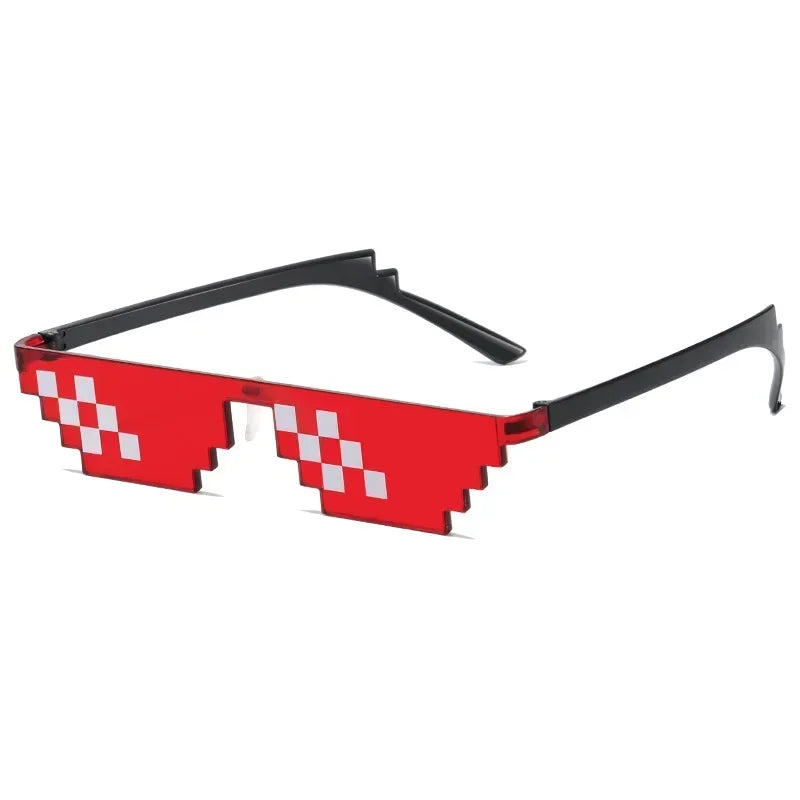 Hot 20 Styles Fashion Sunglasses Kids Cos Play Action Game Toy Cosplay Square Glasses with EVA Case Toys for Children Gift