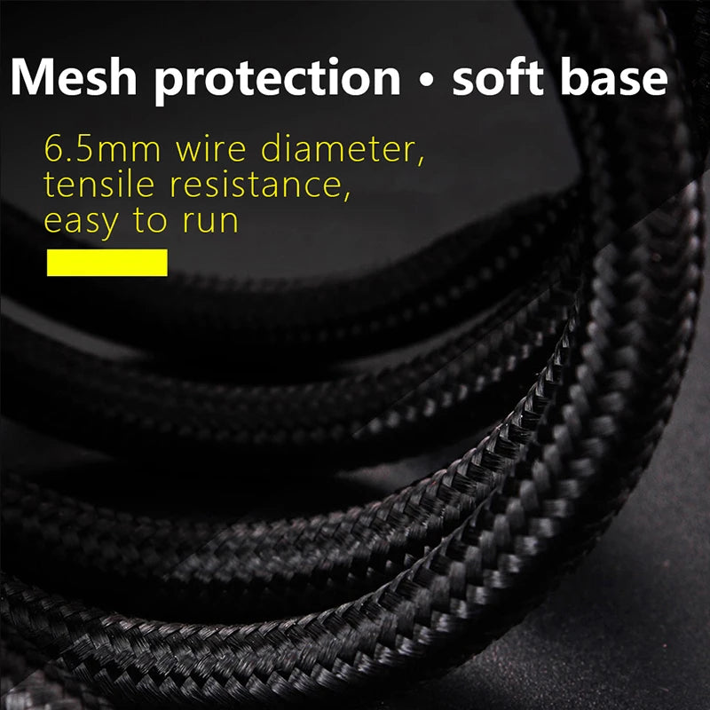 3.5mm to 2RCA audio cable, dedicated connection cable for mobile phones, power amplifiers, audio equipment and speakers